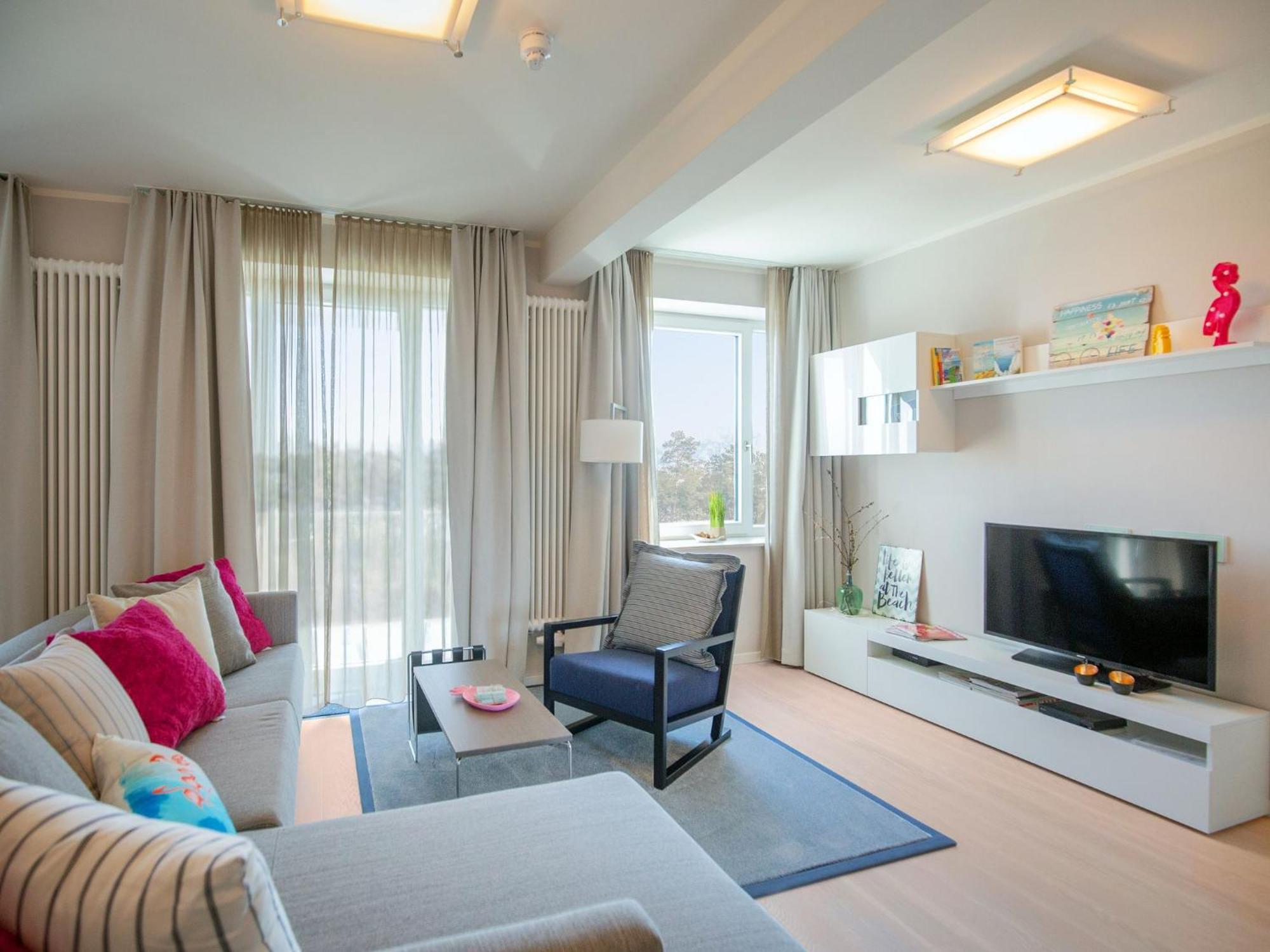 Duenenresidenz Prora - Ferienwohnung Mit Meerblick, 2 Schlafzimmern, Sauna Und Balkon Np-404 宾茨 外观 照片