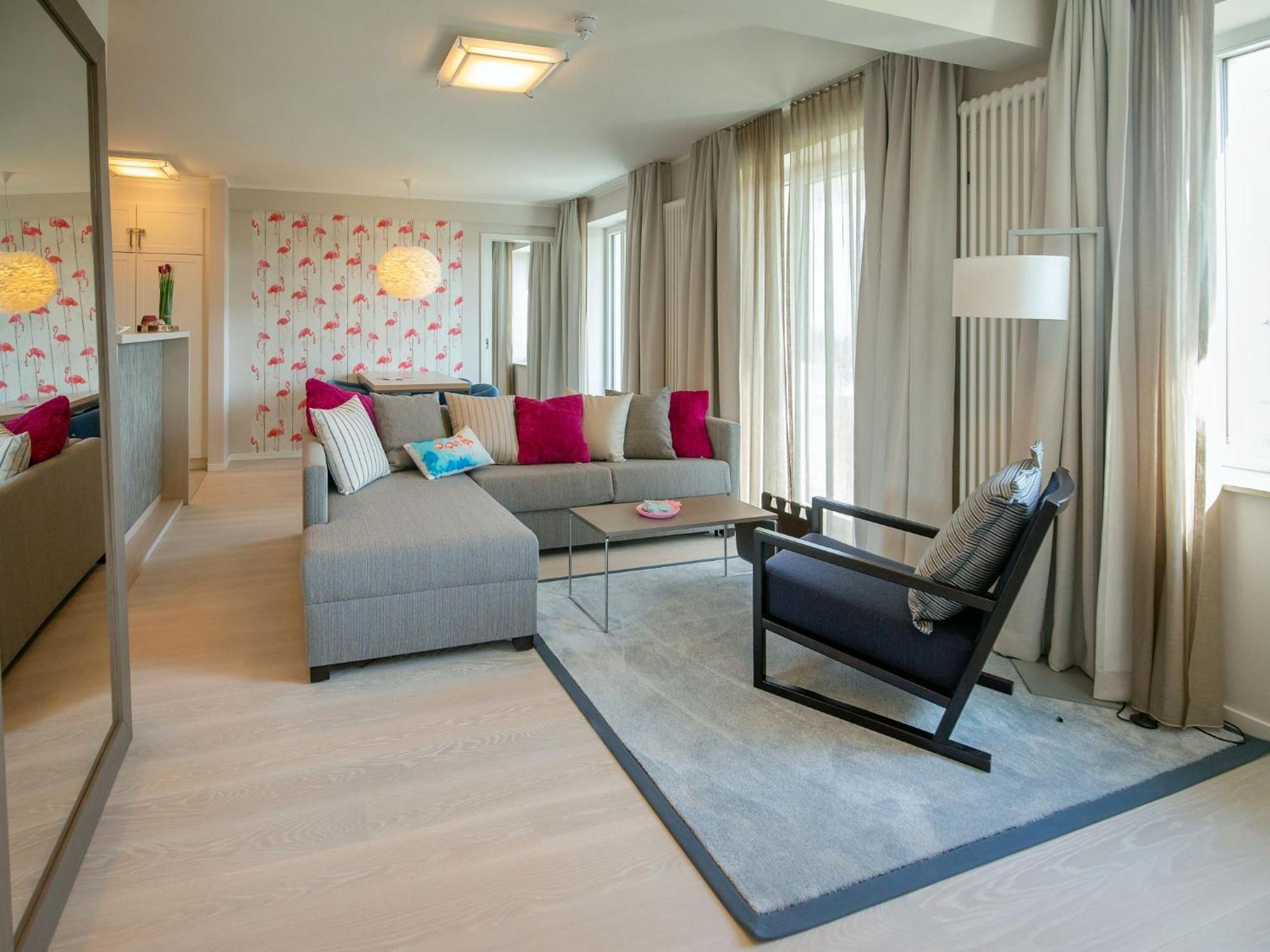 Duenenresidenz Prora - Ferienwohnung Mit Meerblick, 2 Schlafzimmern, Sauna Und Balkon Np-404 宾茨 外观 照片